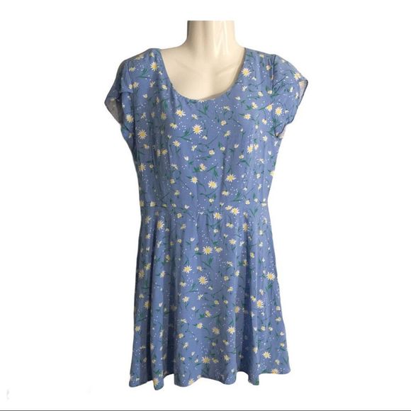 Copper Floral Dress